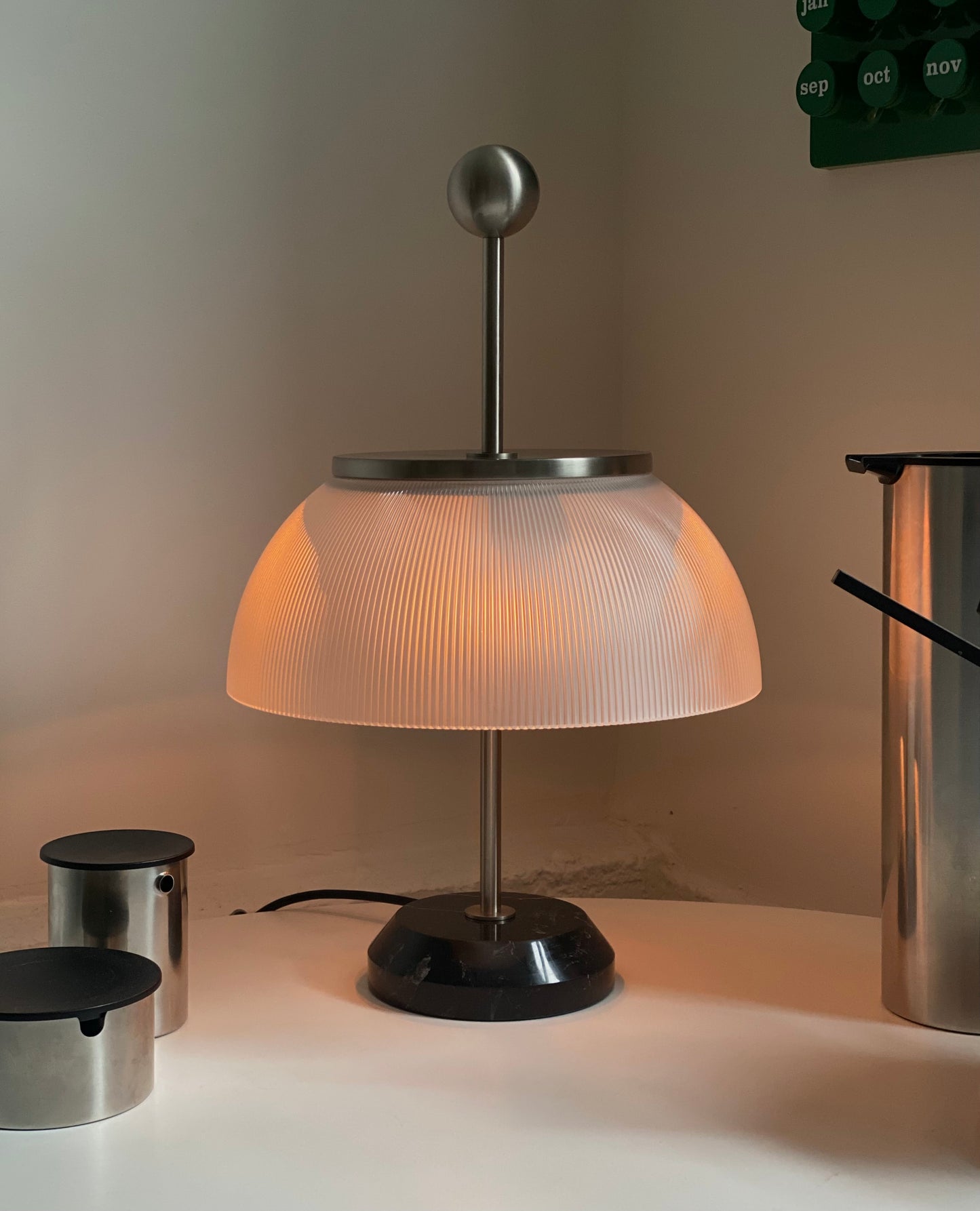 Alfa table lamp by Sergio Mazza