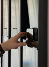 Load image into Gallery viewer, Mirrored coat stands by Luciano Bertoncini for Elco
