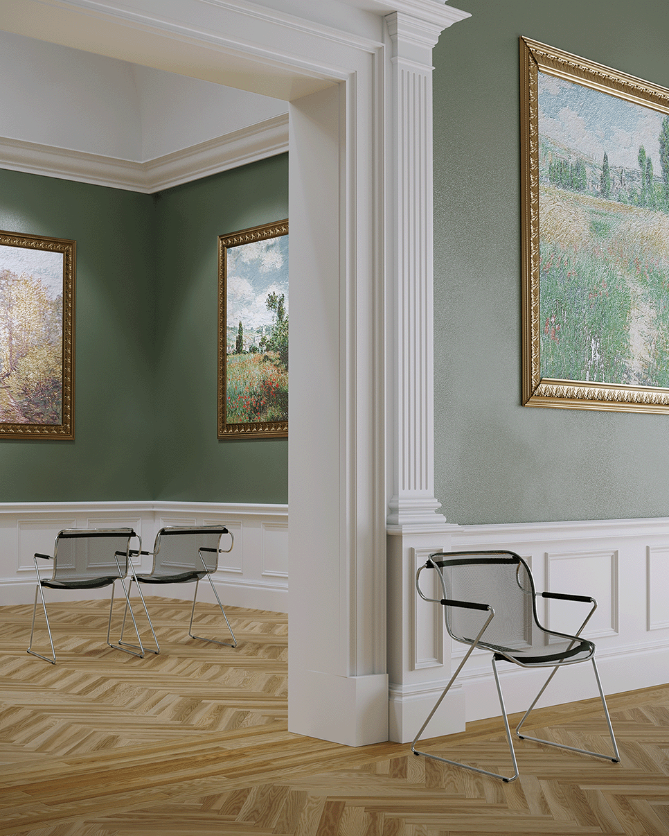 Penelope chair by Charles Pollock