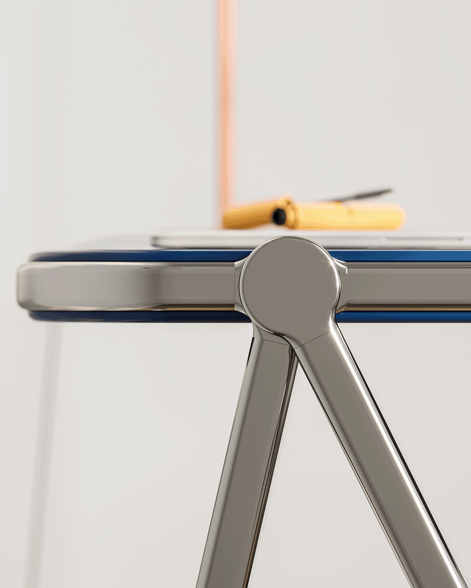 Bureau pliant Platone de Giancarlo Piretti