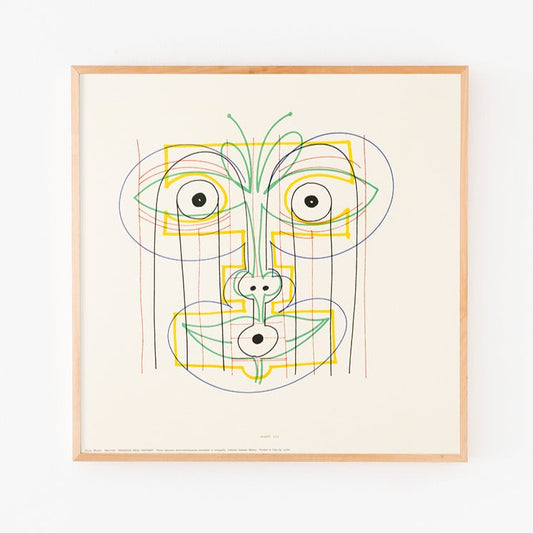 Presenza degli antenati V print by Bruno Munari