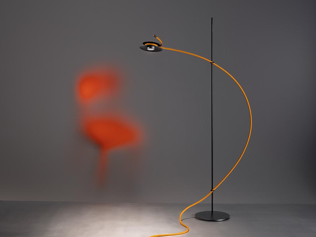 Ms. Bowjangles Reading Floor Lamp