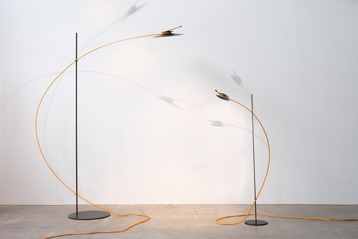 Ms. Bowjangles Reading Floor Lamp