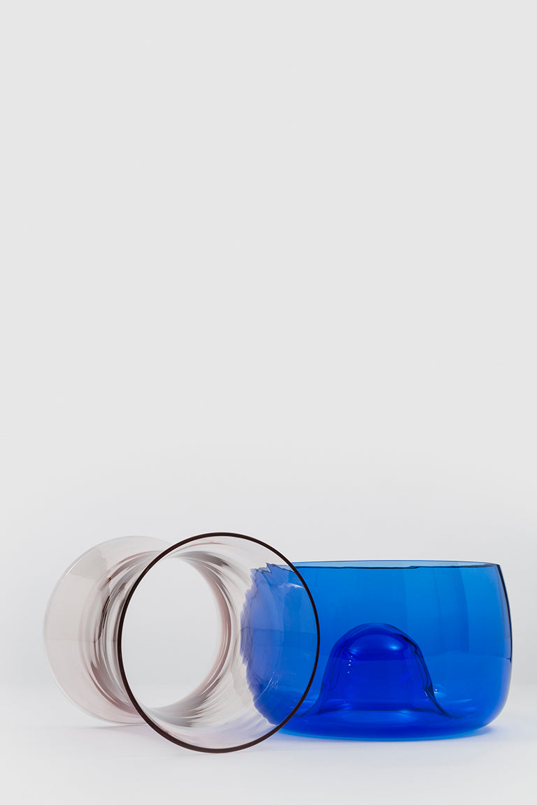 Murano E vase by Enzo Mari