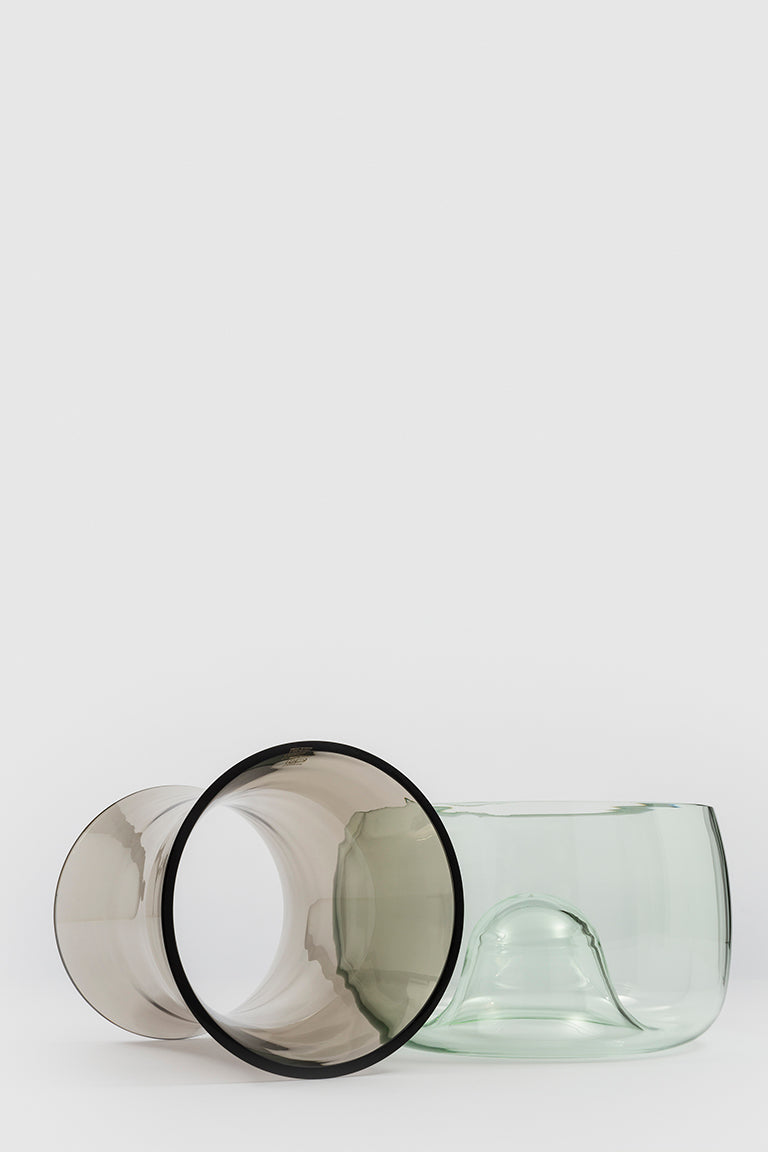 Murano E vase by Enzo Mari