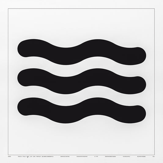 Onde print by Enzo Mari