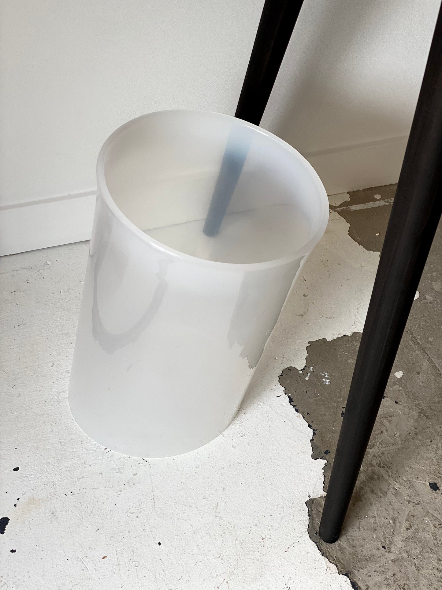 In Attesa wastepaper basket by Enzo Mari