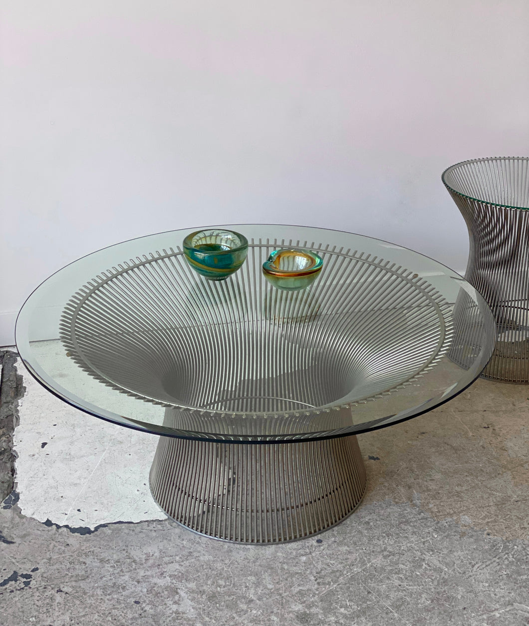 Platner coffee table by Warren Platner for Knoll International