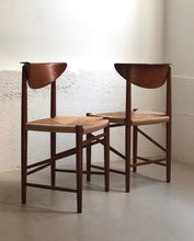 Load image into Gallery viewer, Pair of dining chairs by Peter Hvidt &amp; Orla Mølgaard-Nielsen for Søborg
