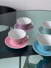Load image into Gallery viewer, Set of 6 cups and saucers by Konvolut Lilien Porzellan
