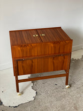 Load image into Gallery viewer, Teak bar cabinet by Andreas Hansen for Arrebo Møbler
