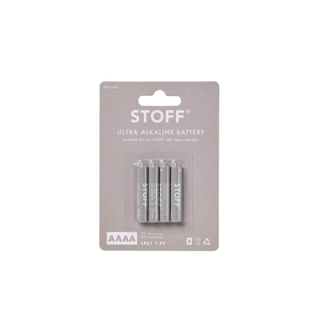 STOFF AAAA Battery, 4-Pack