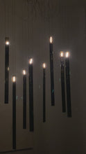 Load and play video in Gallery viewer, Flying Flame chandelier by Ingo Maurer
