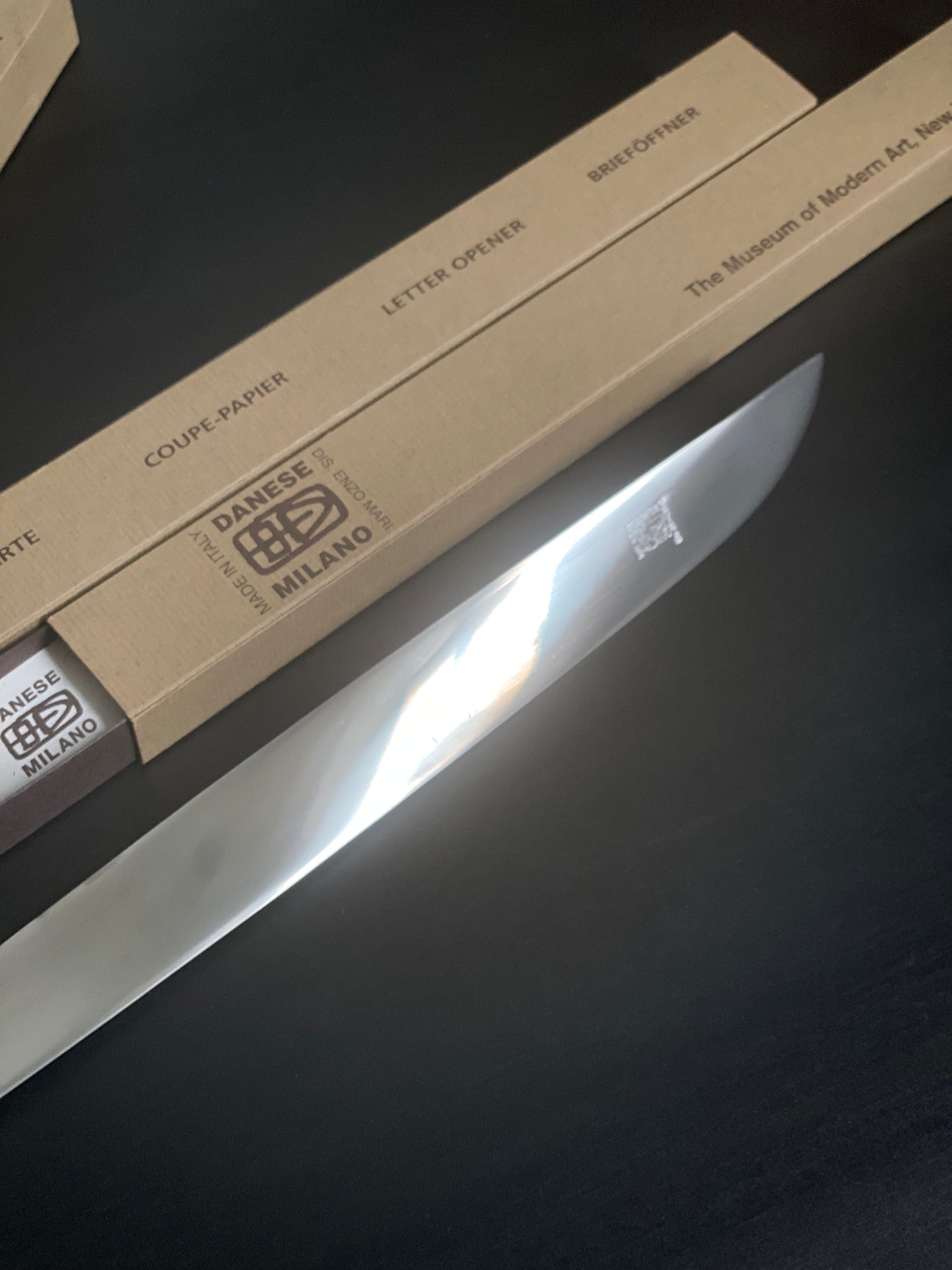 Ameland letter knife by Enzo Mari