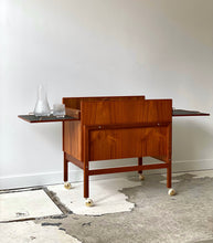 Load image into Gallery viewer, Teak bar cabinet by Andreas Hansen for Arrebo Møbler
