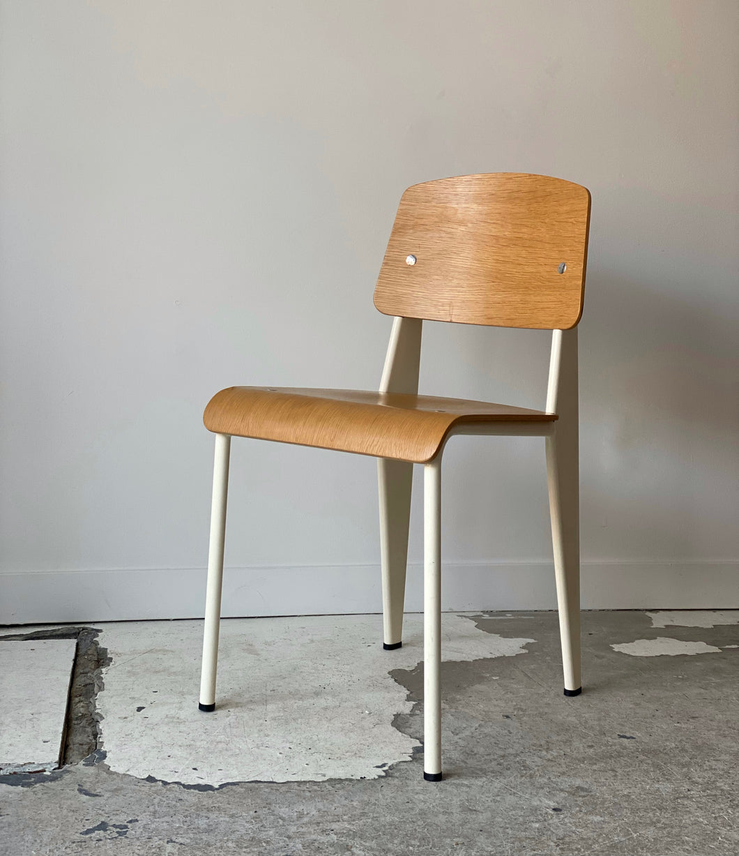 Standard chair by Jean Prouvé for Vitra