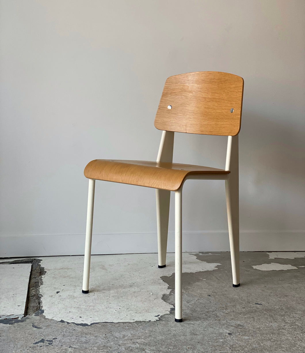 Standard chair by Jean Prouvé for Vitra