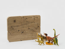Load image into Gallery viewer, 16 Animali oak puzzle by Enzo Mari
