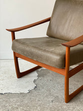 Load image into Gallery viewer, Pair of solid teak lounge chairs by Peter Hvidt and Orla Mølgaard-Nielsen for France&amp;Son
