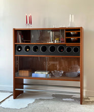 Load image into Gallery viewer, Teak dry bar by Erik Buch for Heltborg Møbler
