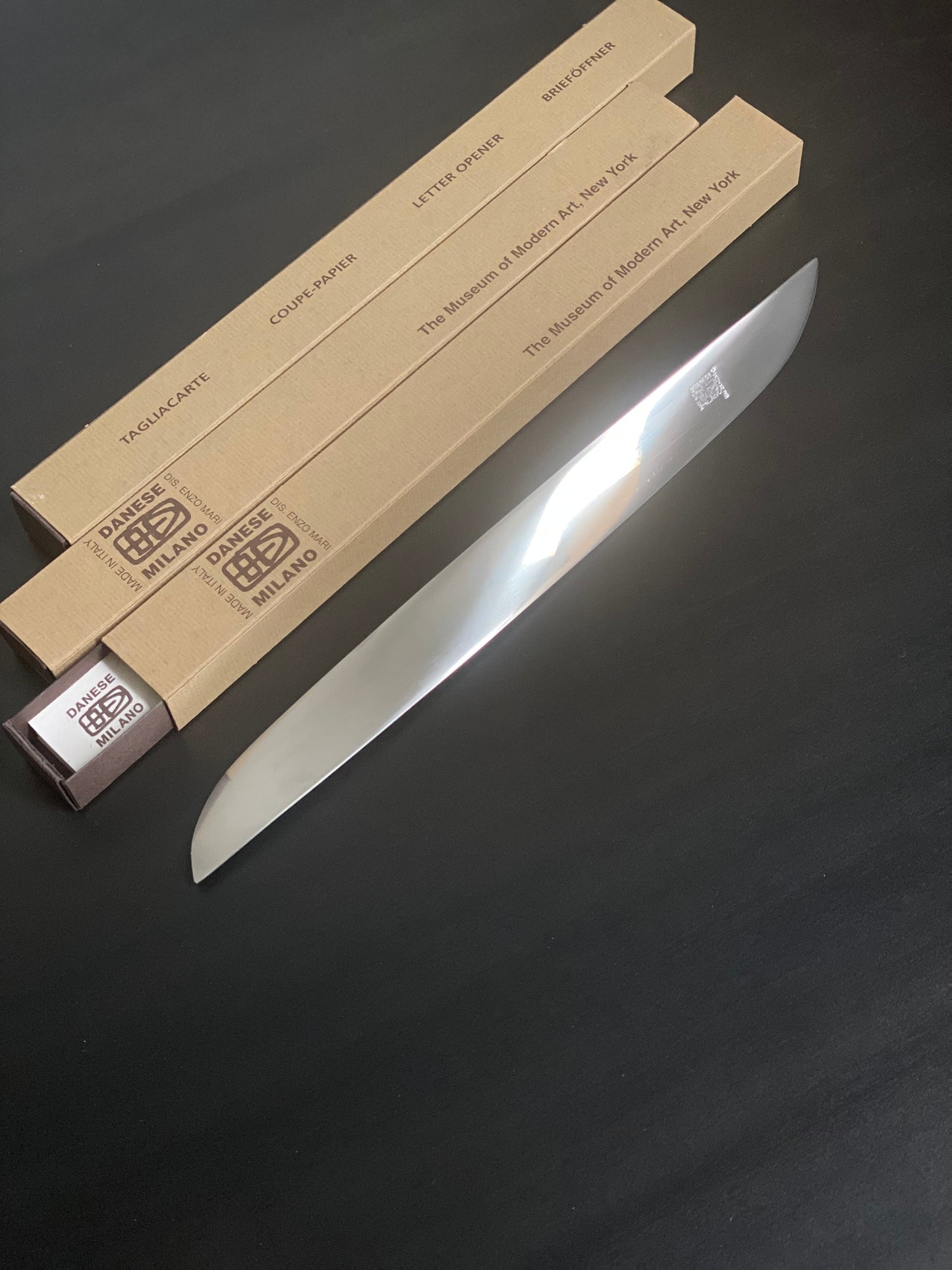 Ameland letter knife by Enzo Mari