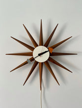 Load image into Gallery viewer, Wall clock by George Nelson &amp; associates for Howard Miller Clock Company
