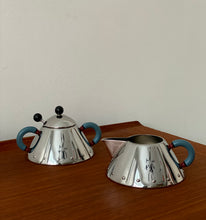 Load image into Gallery viewer, Sugar bowl and creamer set by Michael Graves for Alessi
