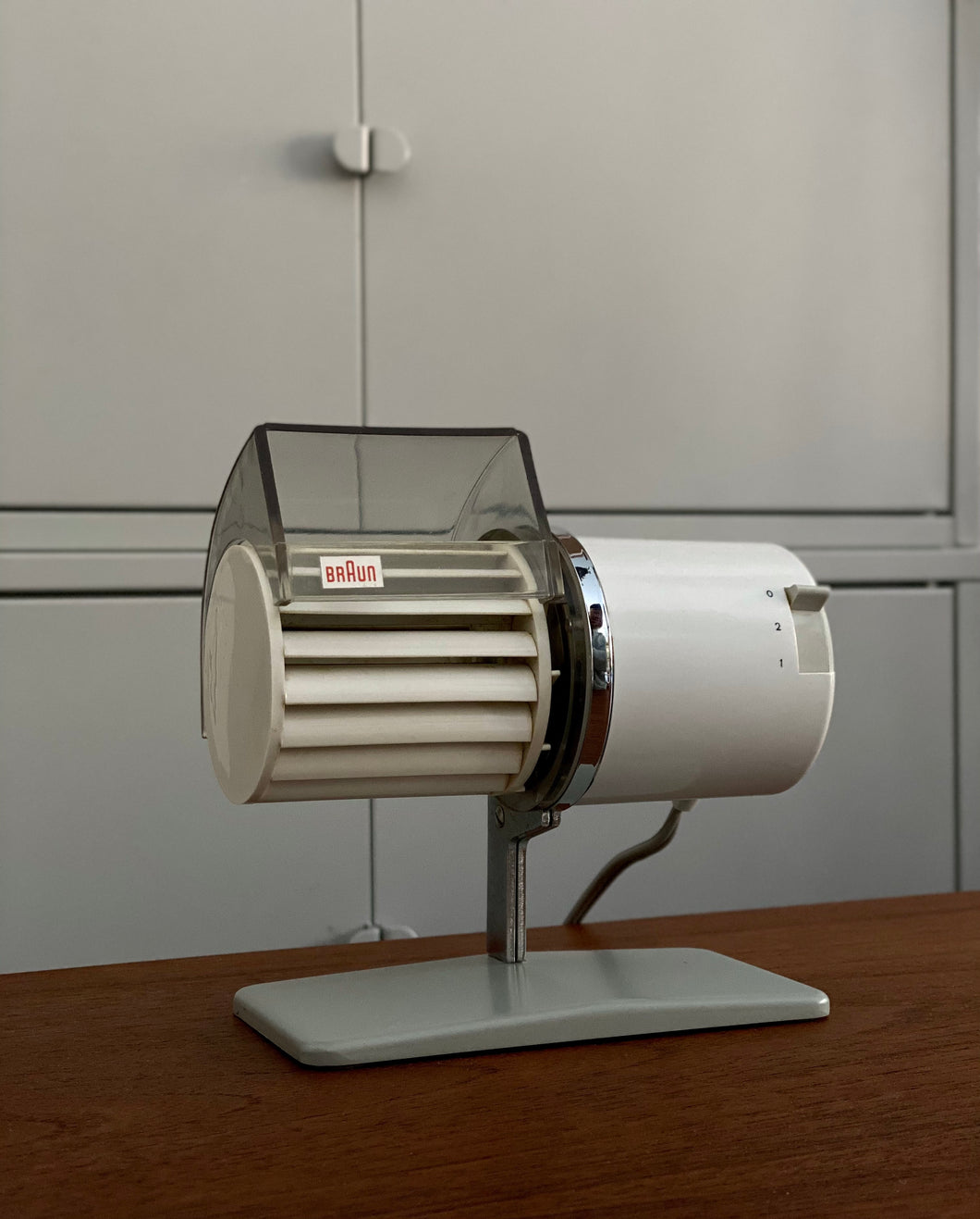 Ventilateur de bureau HL-1 par Reinhold Weiss pour Braun