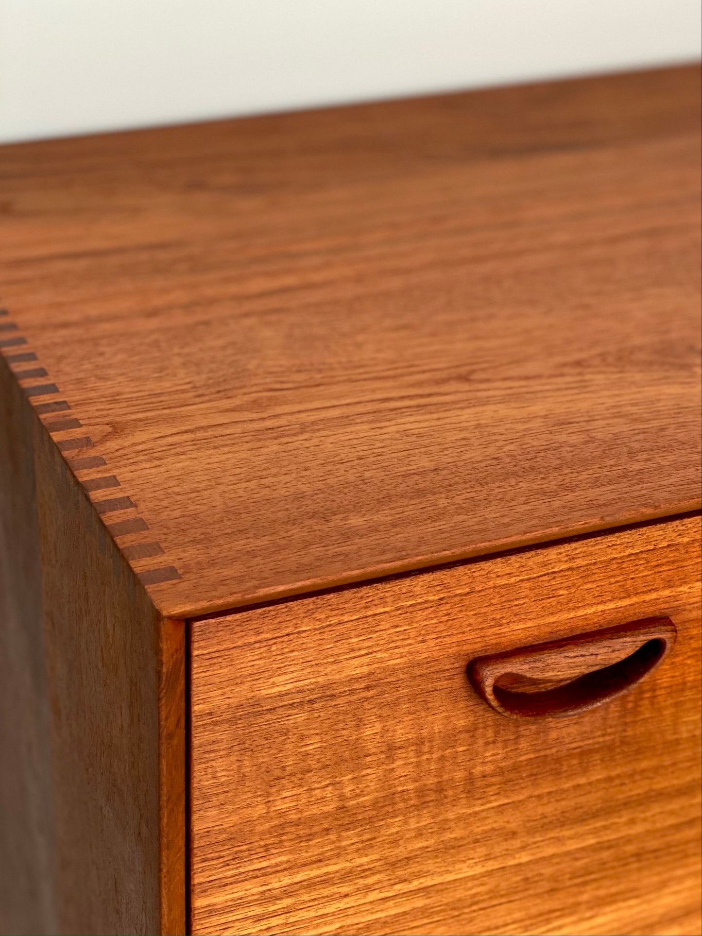 Teak secretary desk by Peter Hvidt