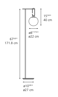 NH floor lamp by Neri&Hu