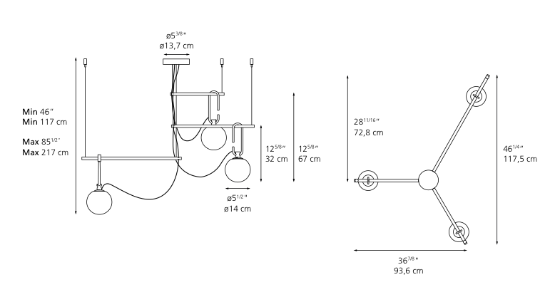 Suspension NH S3 14 par Neri&amp;Hu