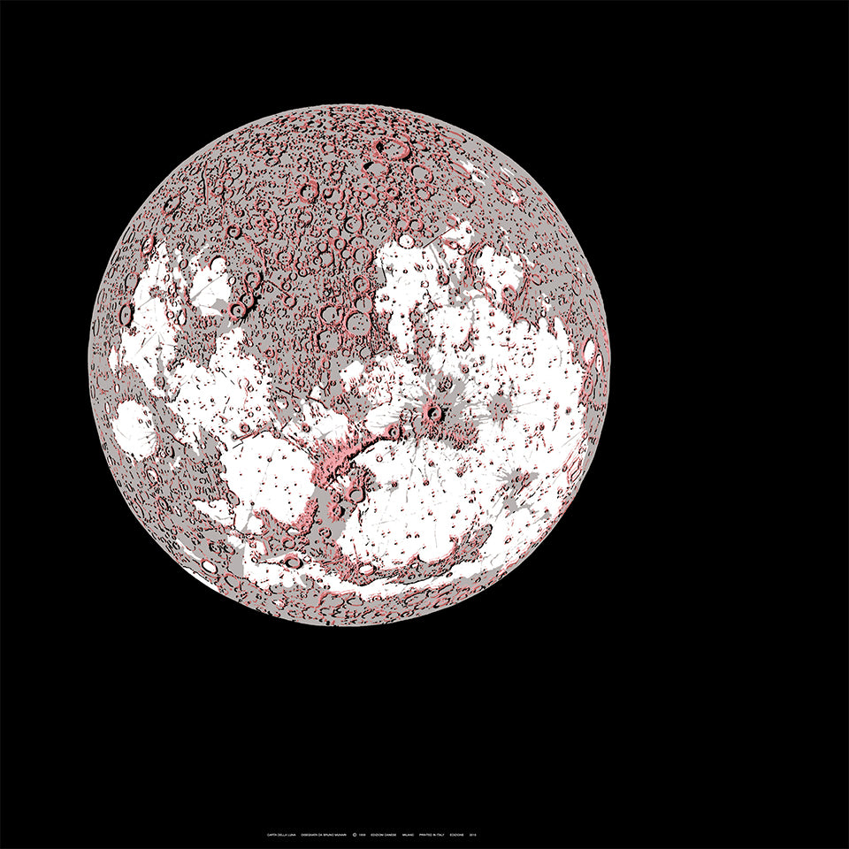 Carta Della Luna print by Bruno Munari