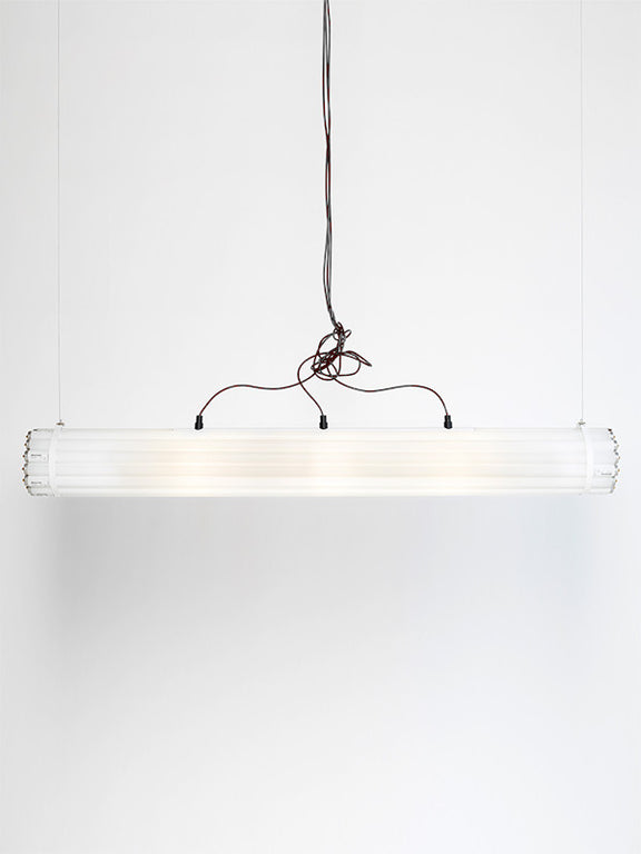 Lampe à tube recyclé par Castor 