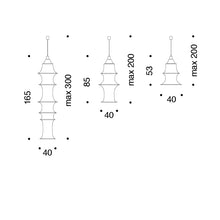 Load image into Gallery viewer, Falkland suspension lamp by Bruno Munari
