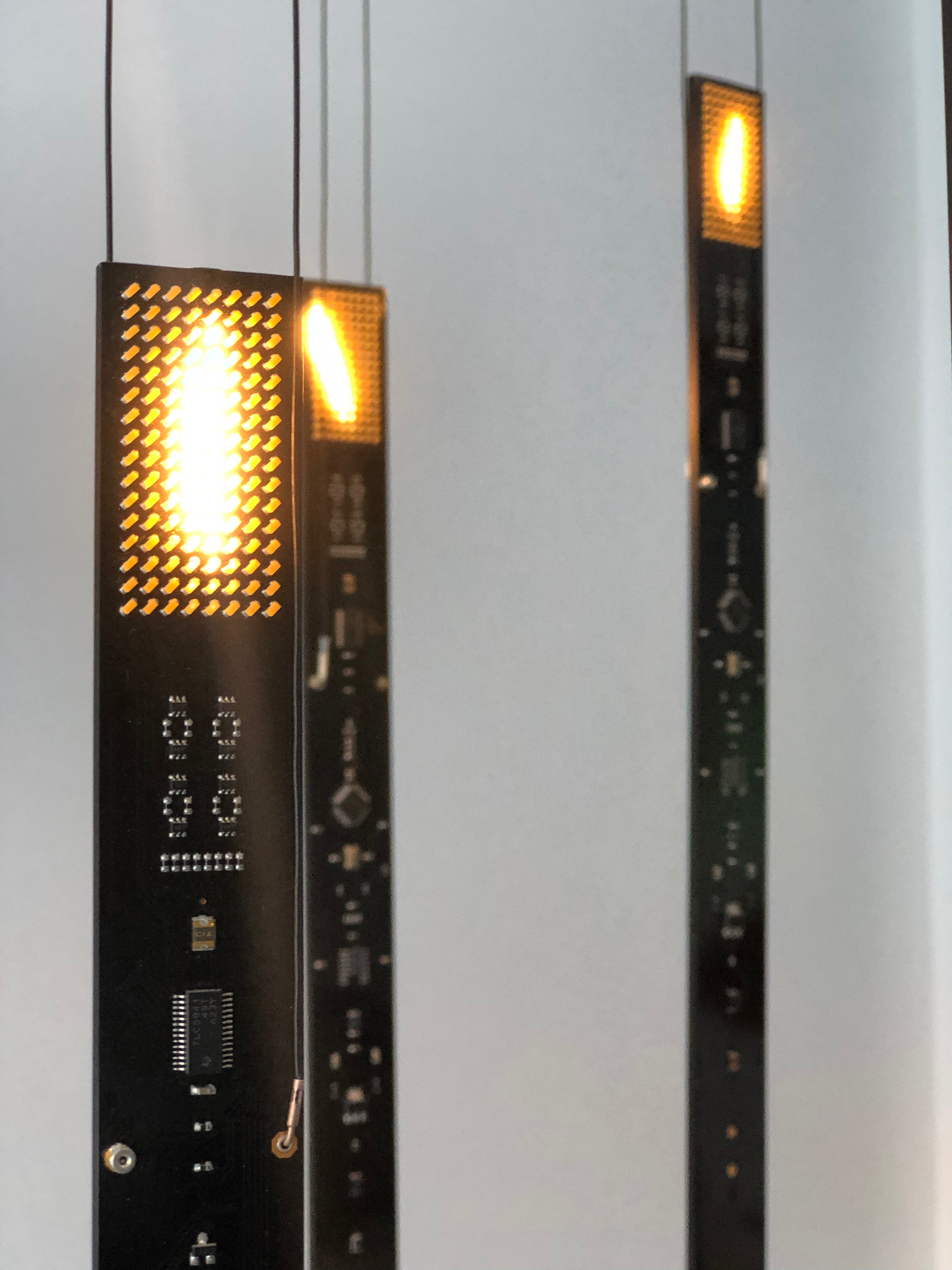 Flying Flame chandelier by Ingo Maurer – Morceau Montréal