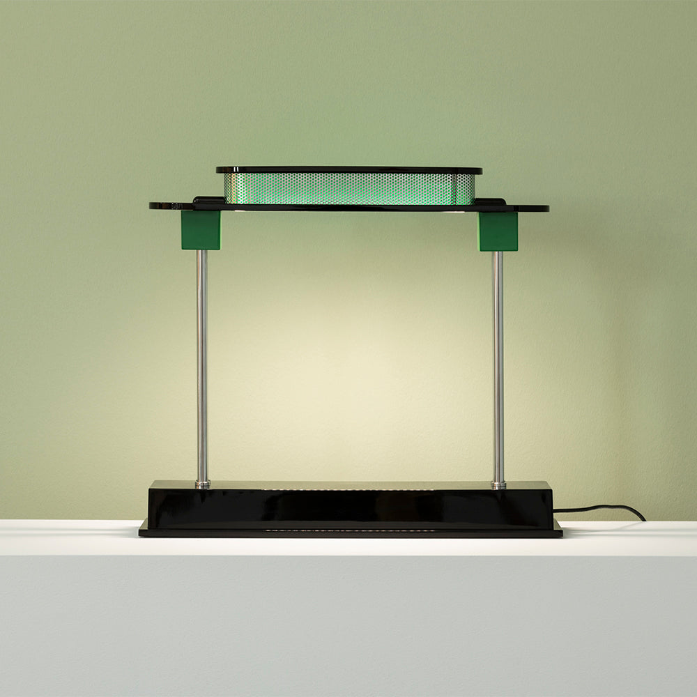 Pausania table lamp by Ettore Sottsass